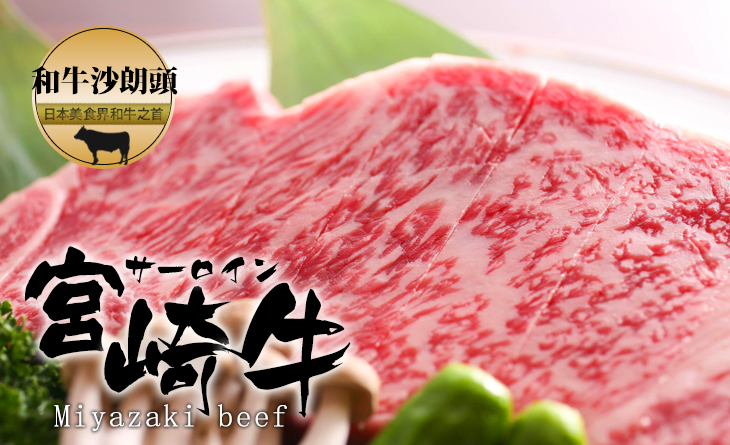 【台北濱江】日本宮崎沙朗頭冷藏原肉5.1kg/條～榮登「日本和牛之首」